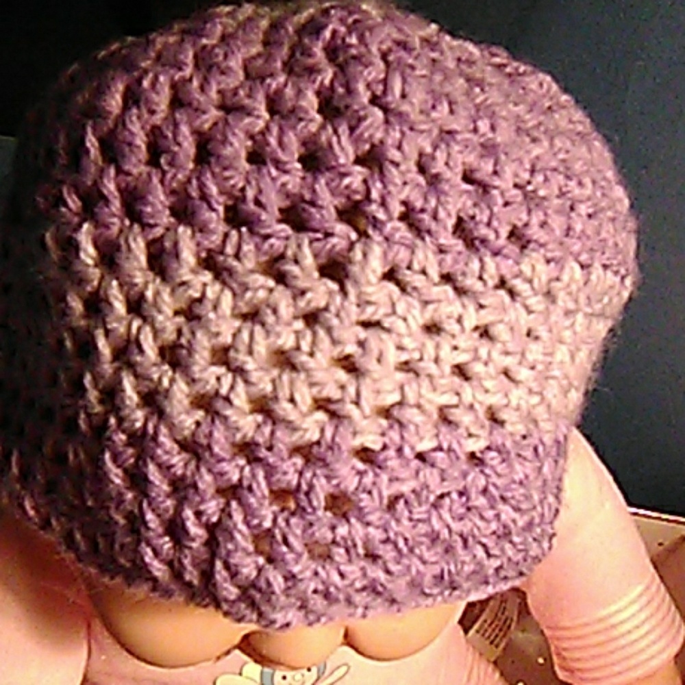 Toddler Purple Beanie